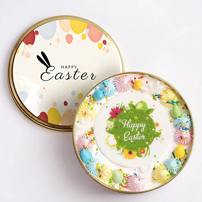 Easter Garden Surprise Cake