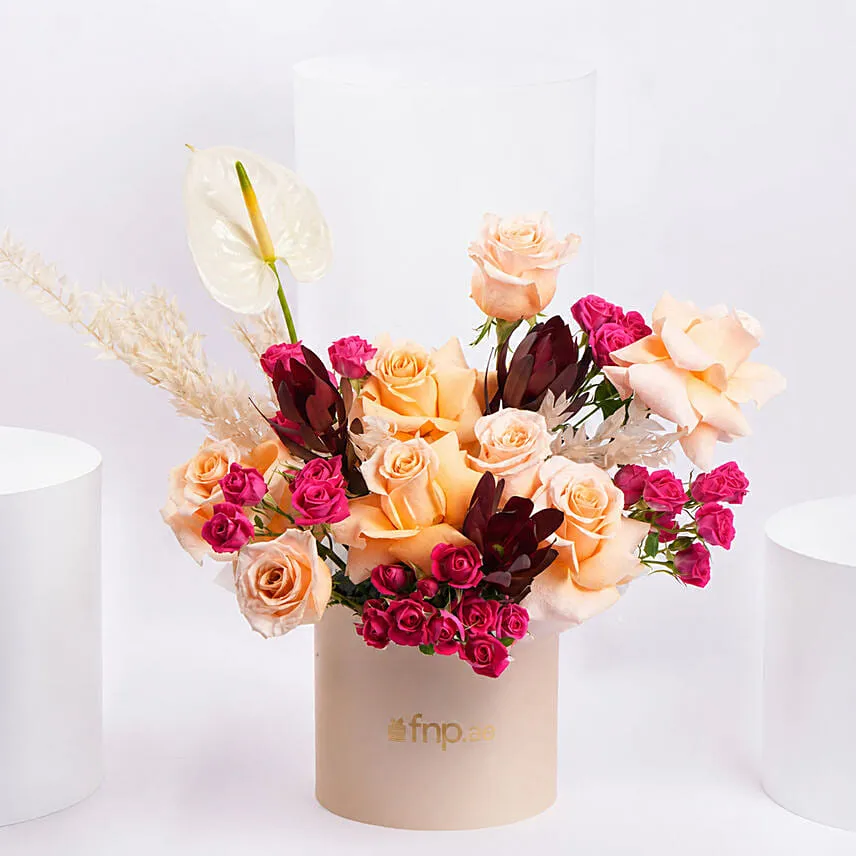 Luxury Desert Rose Mix Floral Box