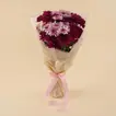 Chrysanthemums Flower Bouquet Gift Set for Her - With Chocolate Cake and Mug