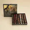 Luxury Genève Black Chocolate Box - 49 Premium Organic Pieces by Sweetzerland