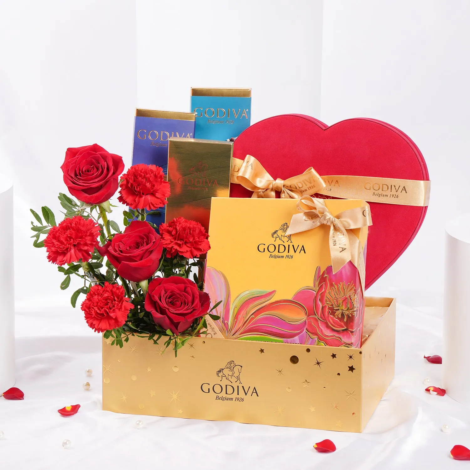 Godiva n Roses Hamper