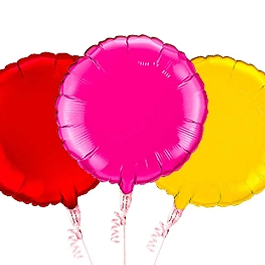 balloon bouquet of 3 balloons