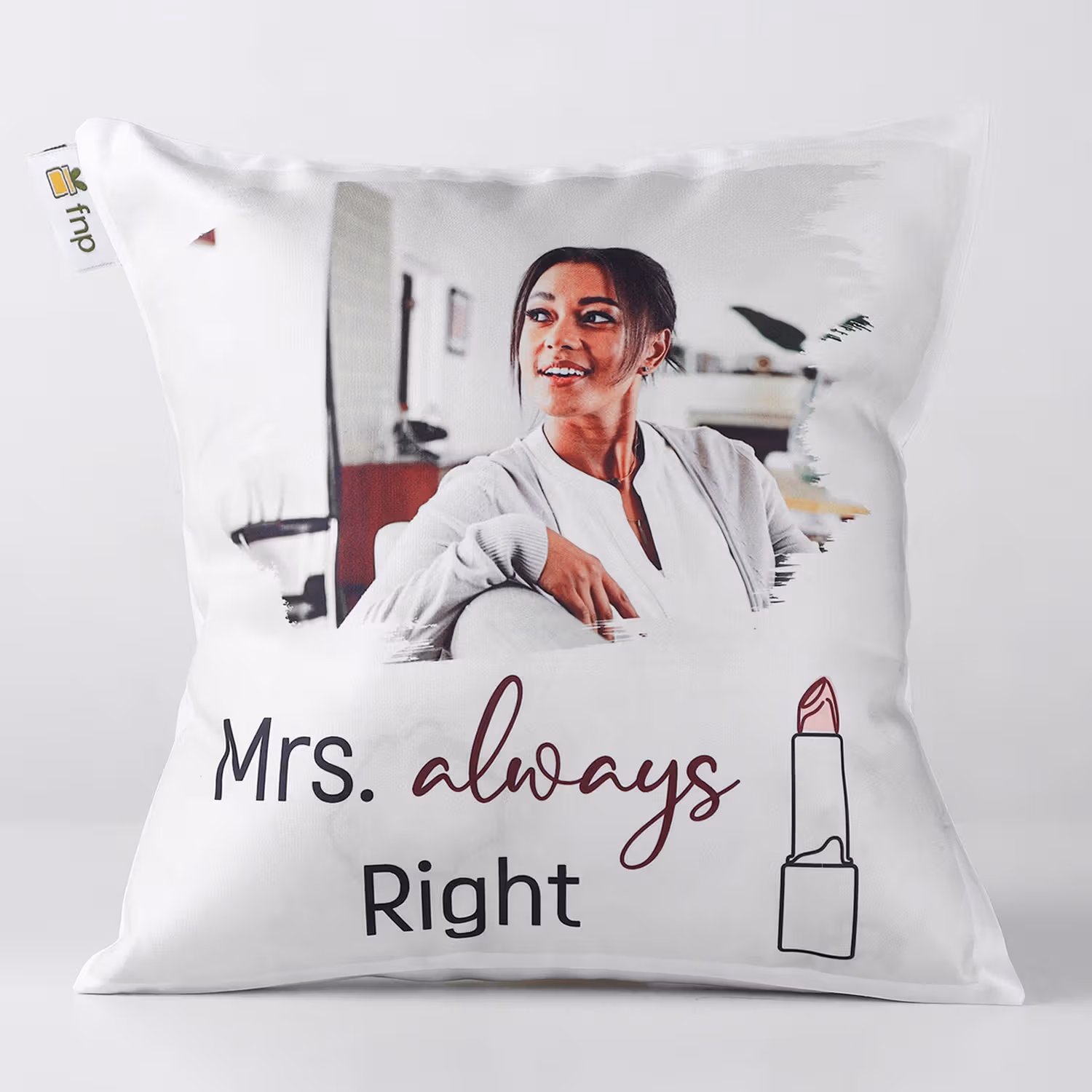 Mr. Right & Mrs. Always Right Personalized Cushion Set