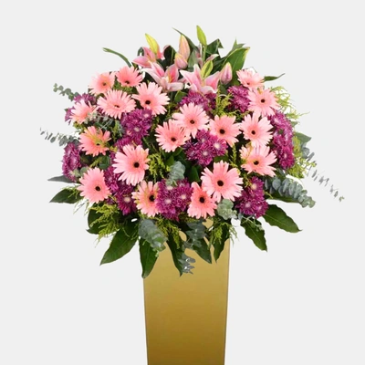 Arrangement Of Royal Flowers