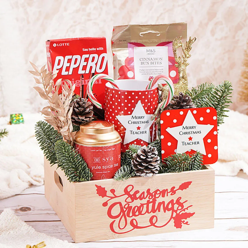 Christmas Wishes Hamper For Teacher