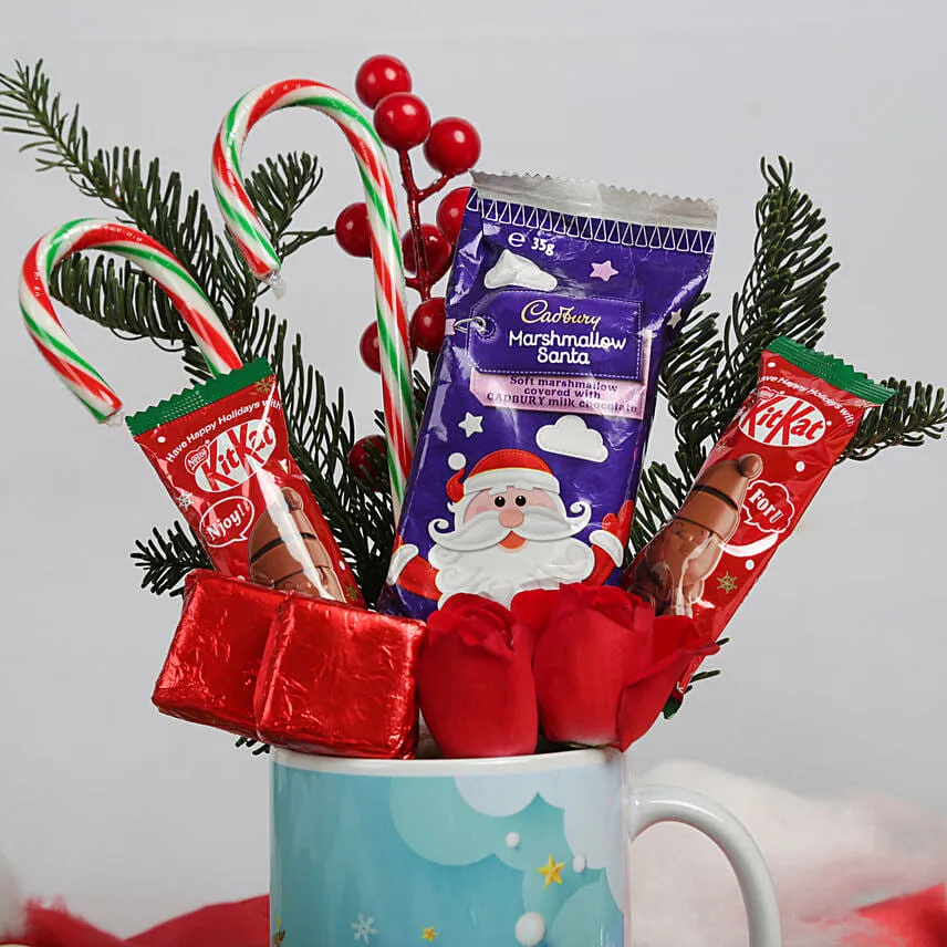 Santa's Chocolate Mug