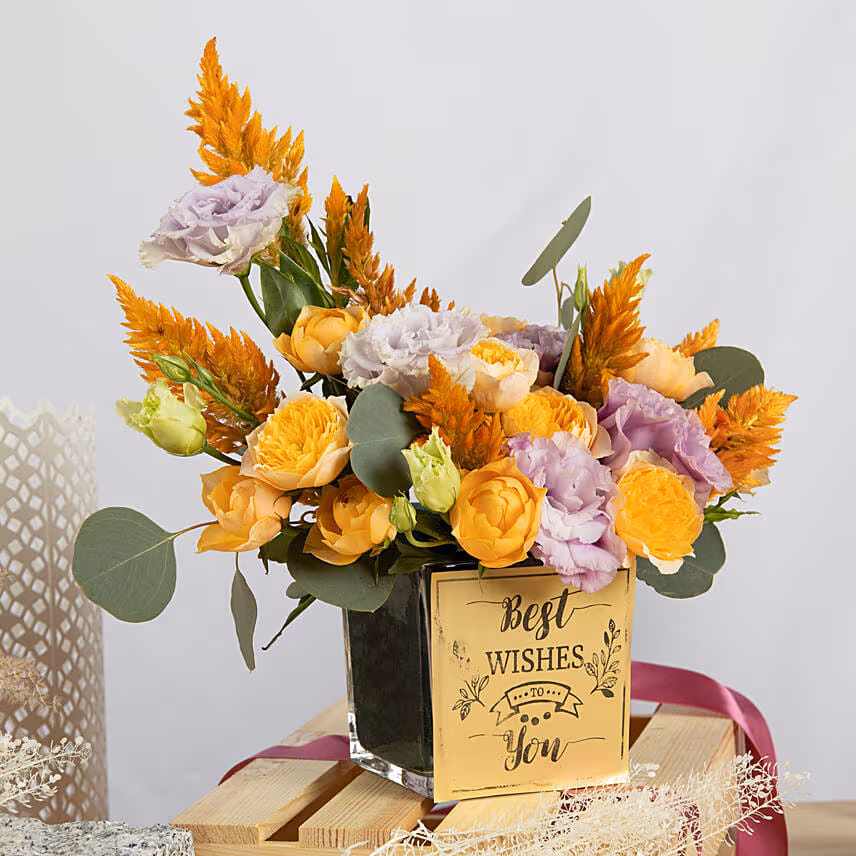 Best Wishes Flower Arrangement