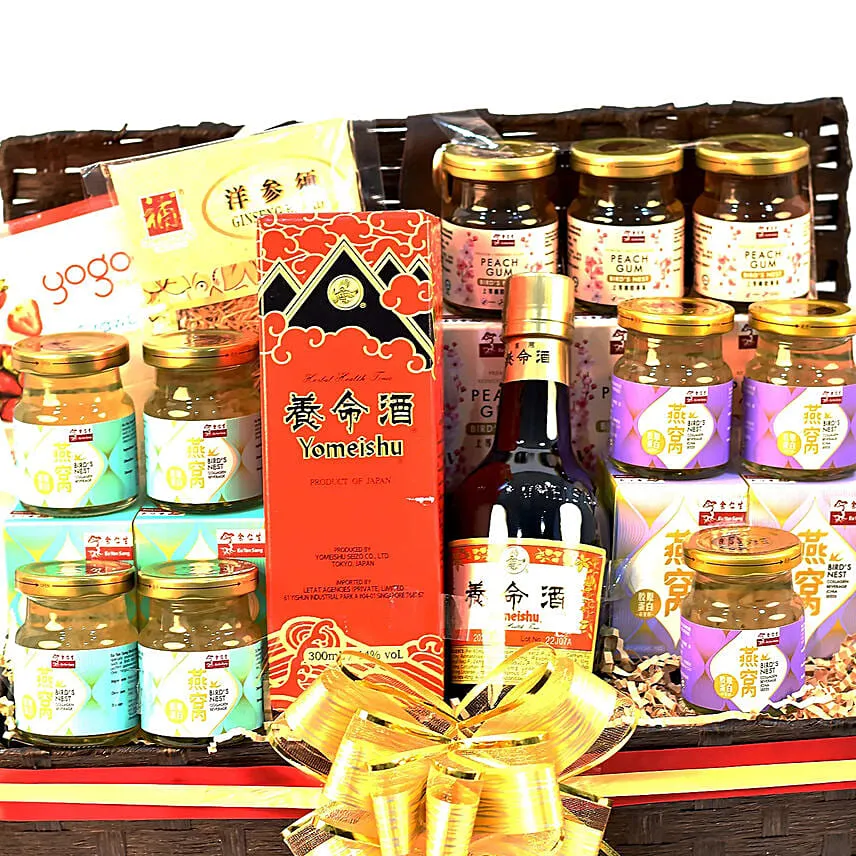 Healthy Drinks & Treats Wellness Hamper