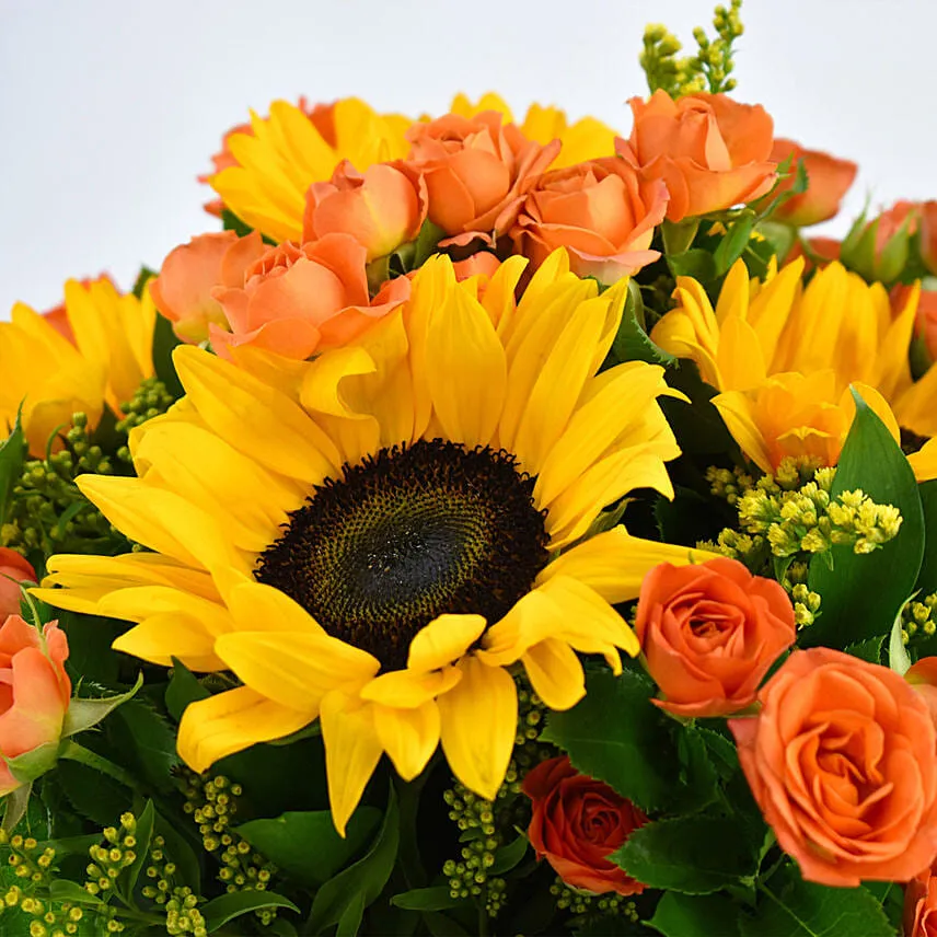 Vegan Fruit Cake and  Flowers
