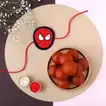 Sneh Spider Man Rakhi & Gulab Jamun