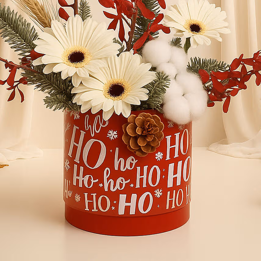 Ho Ho Ho Flower Box
