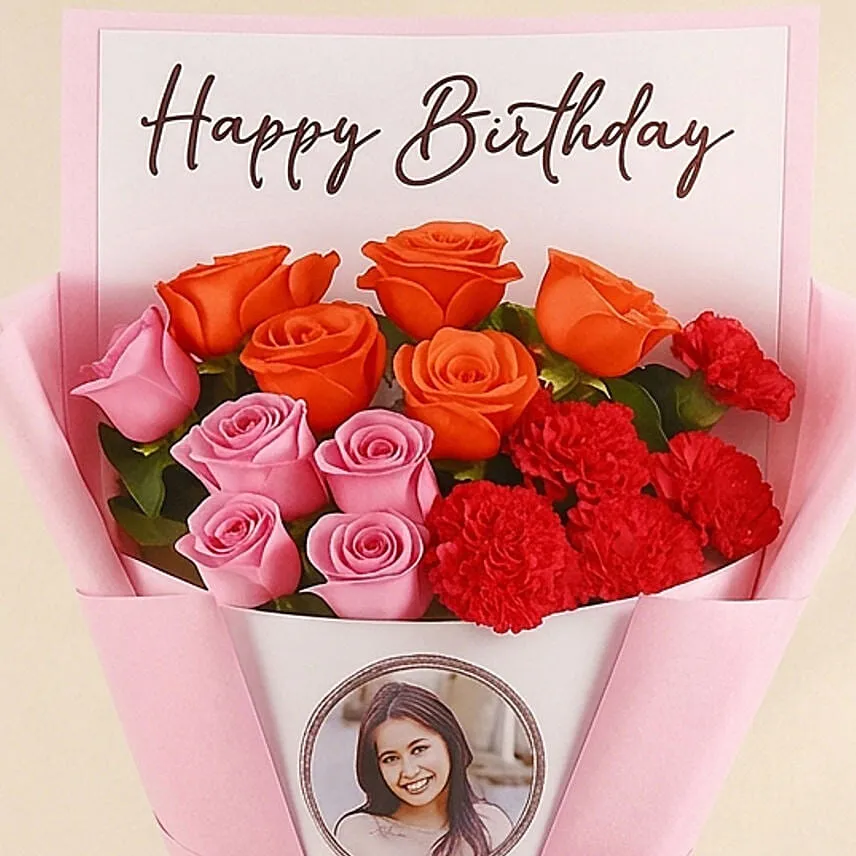 Personalised Rose Bouquet of Emotion