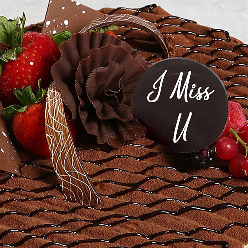 Miss You Chocolate Cake One Kg