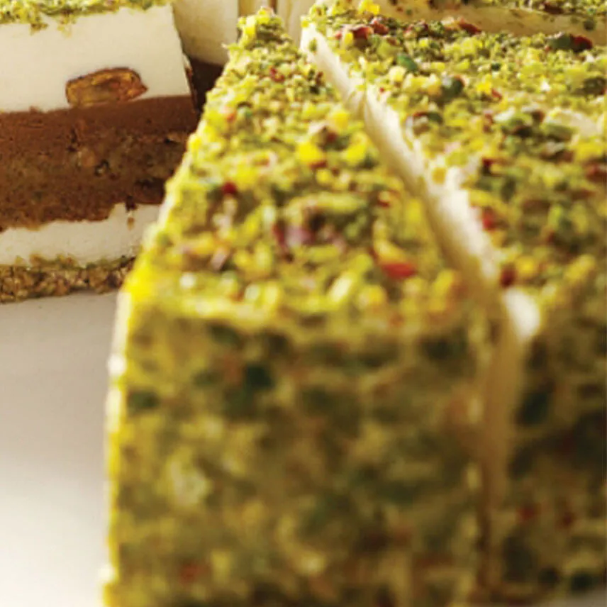 Pistachio Cream Cake