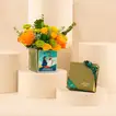 Saudi National Day Flowers With Bateel Palm Set