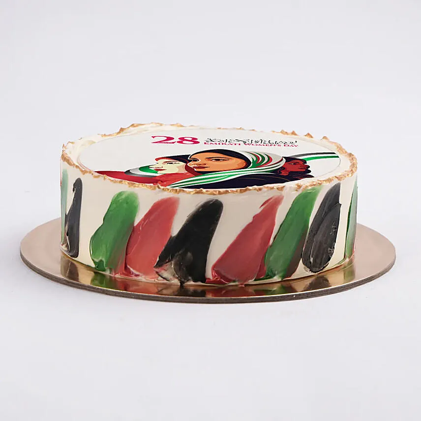 Emirati Womens Day Cake 8 Portion