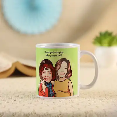Thank you keeping all my secret personalised Mug
