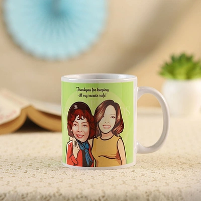 Thank you keeping all my secret personalised Mug