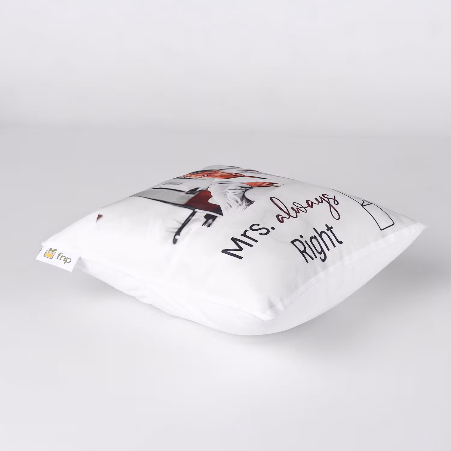 Mr. Right & Mrs. Always Right Personalized Cushion Set