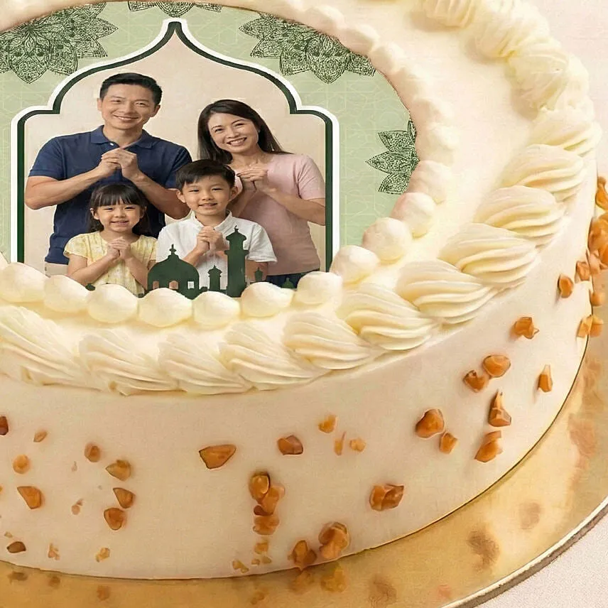 Personalized Selamat Hari Raya Photo Cake