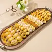 Luxurious Eid Floral Harmony with Mamoul Tray