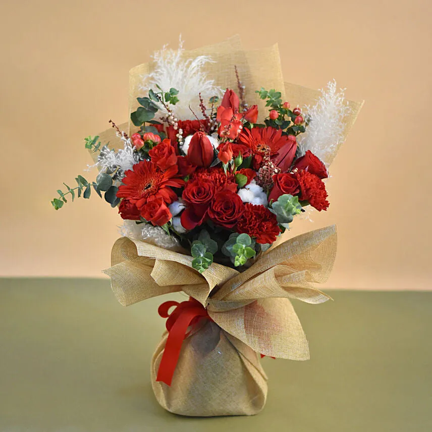 Gorgeous Mixed Flowers Bouquet