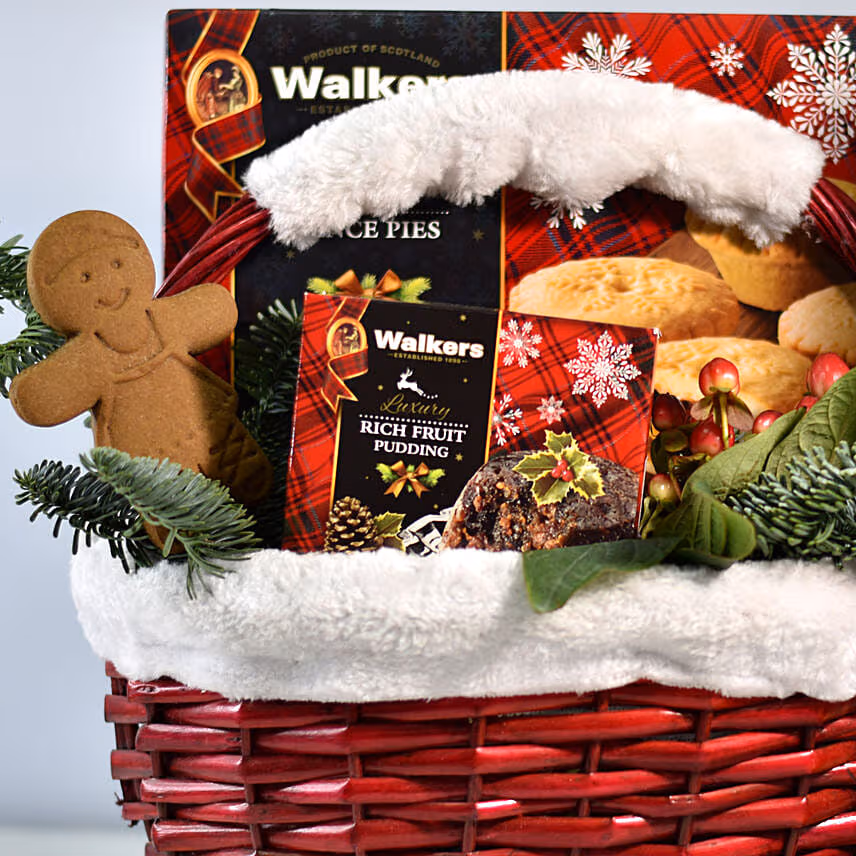 Gingerbread Christmas Basket