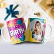 Colorful Birthday Surprise Personalized Ceramic Mug