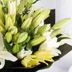 Elegant Yellow and White Lily Bouquet - Perfect for Any Occasion