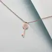 Signature Timeless Key Necklace - Elegance in Rose Gold