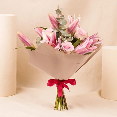 Blush Harmony Flower Bouquet