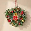 Luxurious Christmas Wreath with Festive Decorations