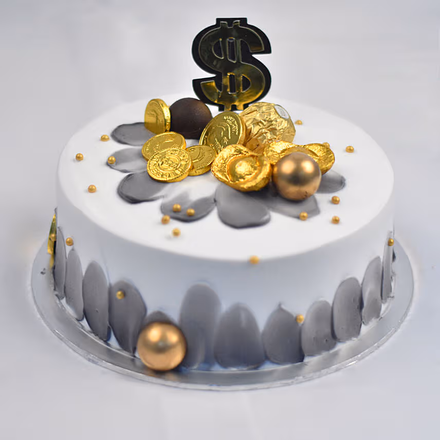 Father's Day Vanilla Sponge Cake
