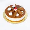 Irresistible 1 Kg Caramel Crunch Cheesecake with Biscuits - Perfect for Celebrations