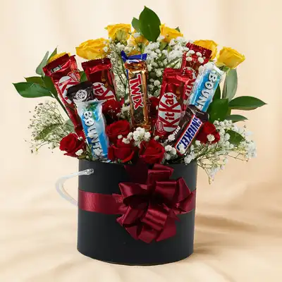 Baby Rose n Chocolates Premium Box