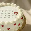 Romantic Chocolate Valentine Celebration Cake