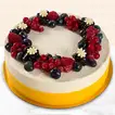 Exquisite Vanilla Berry Delight Cake - Perfect for Any Celebration
