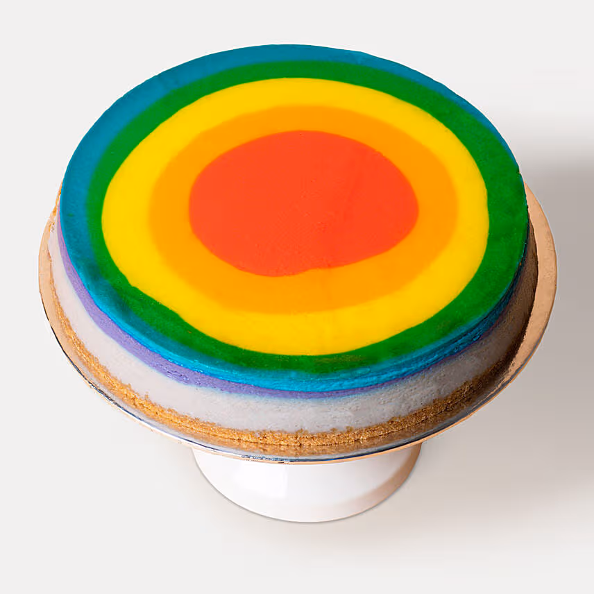 Rainbow Cheese Cake