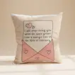 Forever Love Romantic Cushion - Soft & Stylish Gift
