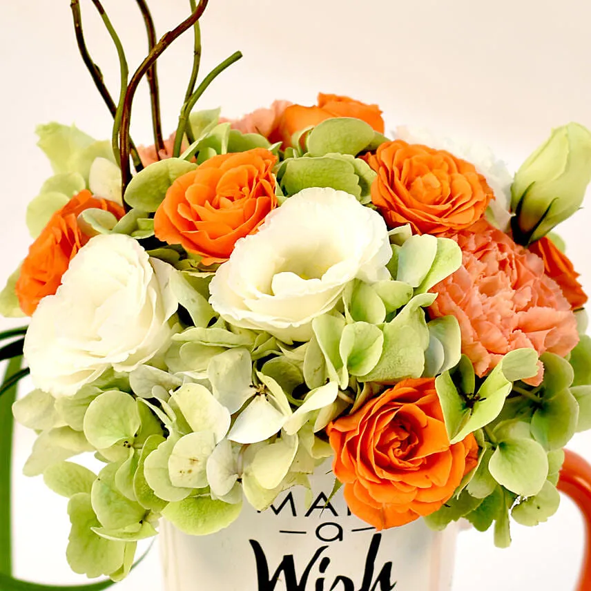 Birthday Floral Wishes Tall Mug