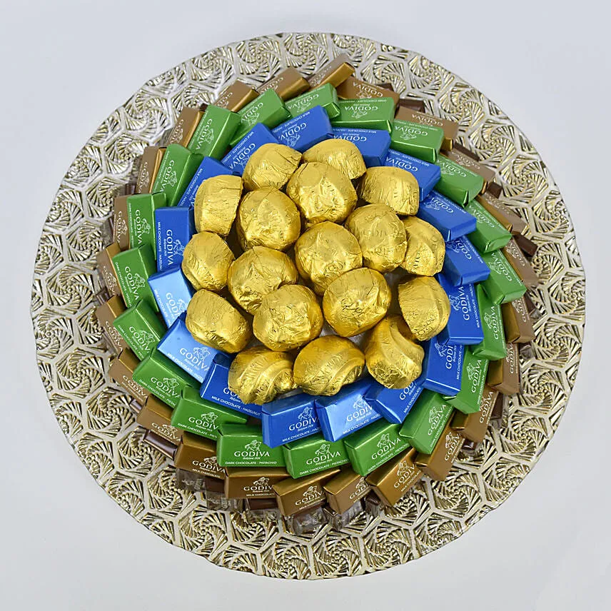 Godiva Chocolates Platter