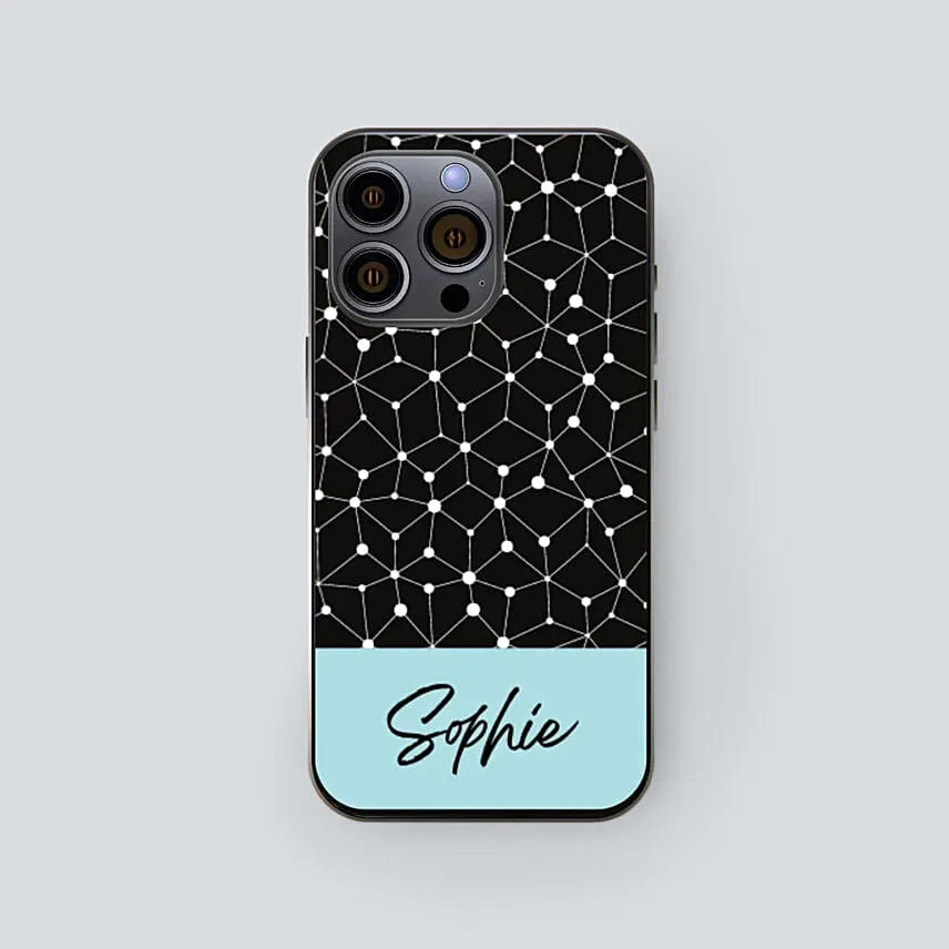 Personalised Name N Pattern Iphone 14 Plus Case