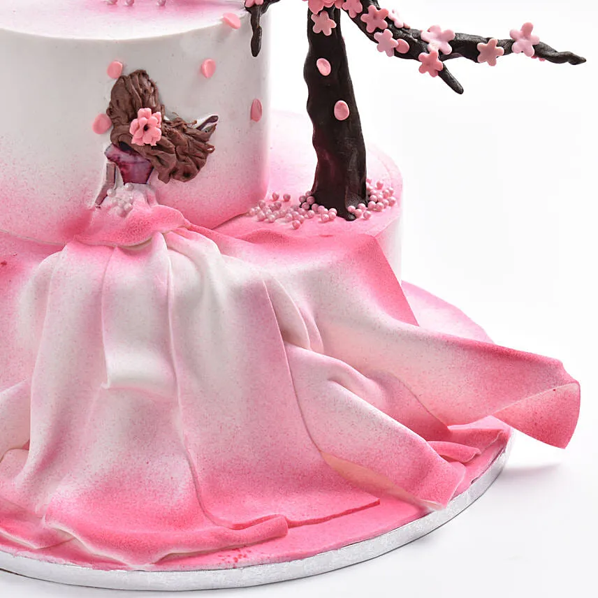 Sparkling Princess Cake
