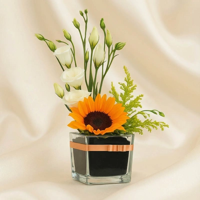 Sunflowers Vase