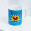 Superman Dad Ceramic Mug - Perfect Gift for Super Dads