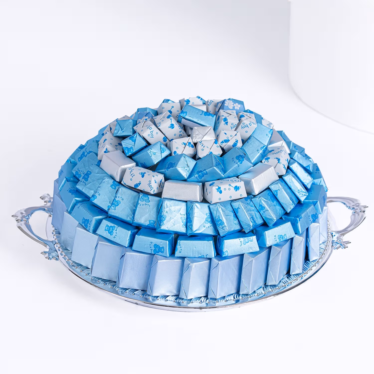 Deluxe 'It's a Boy' Belgian Chocolate Tray - Perfect for Celebrations