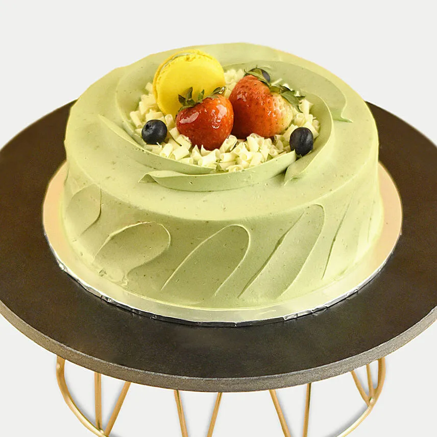 Delectable Green Tea Sponge Cake