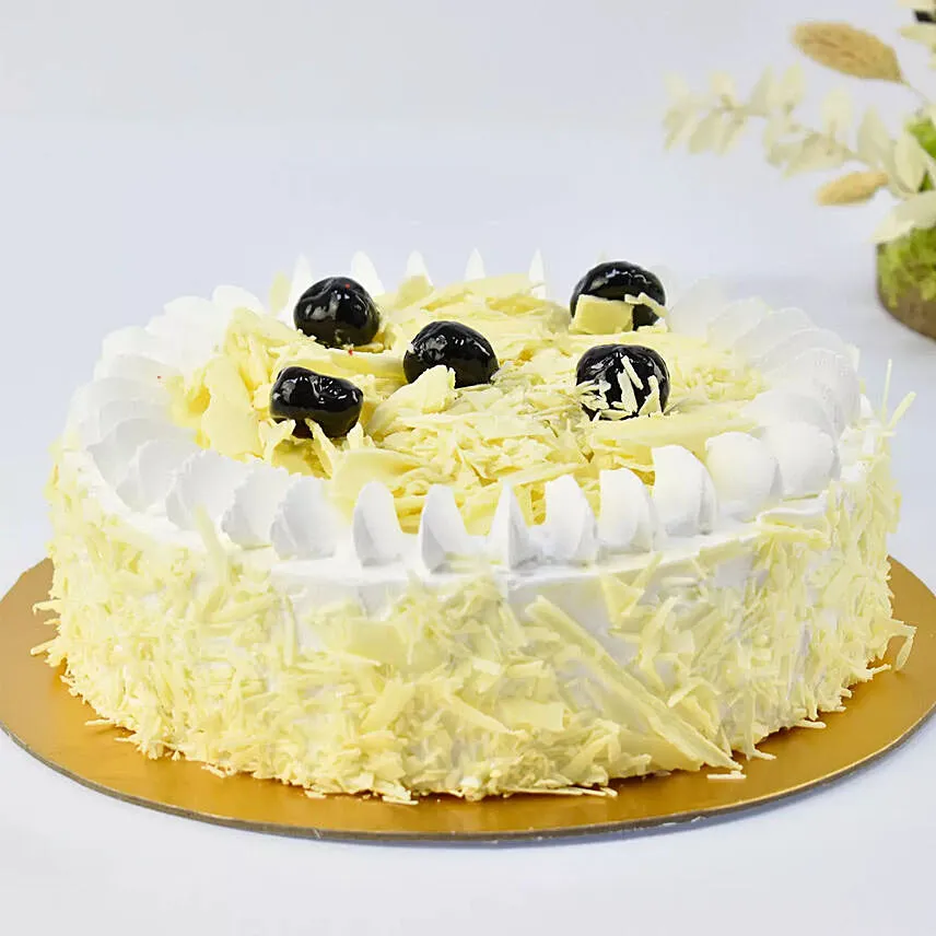 White Forest Cake