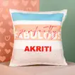 Customizable 'Perfectly Fabulous' Polyester Cushion - Add a Personal Touch