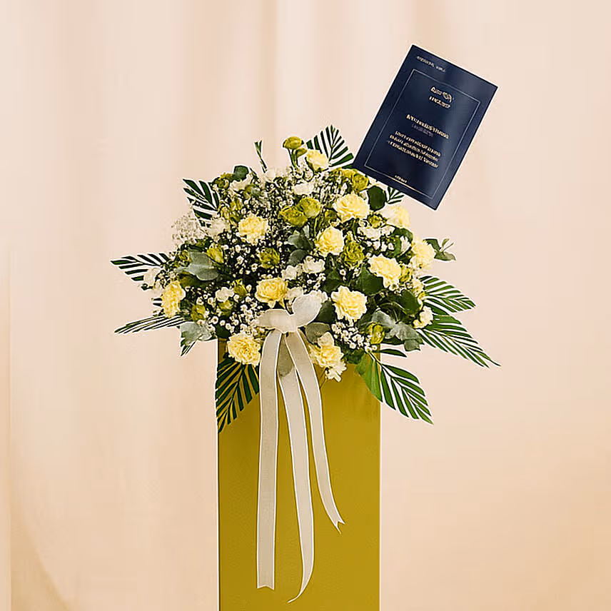 Bless Your Soul Condolence Mixed Flowers